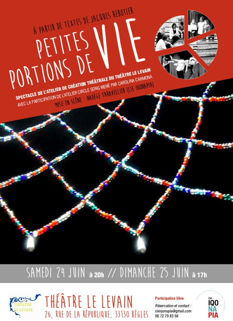 Flyer Petites portions de vie