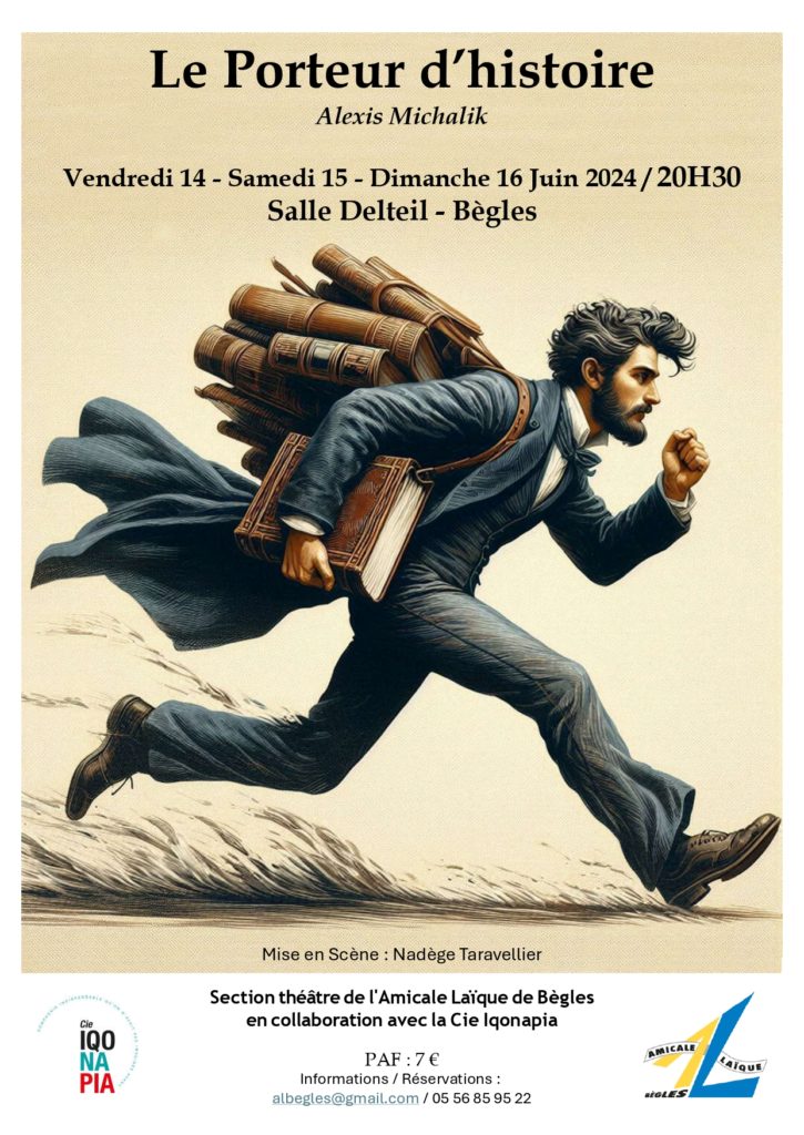 Flyer Porteur d'histoire recto